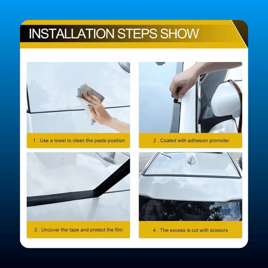Car Windshield Rubber Seal Strip