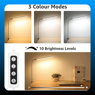 Clip-On LED Desk Lamp