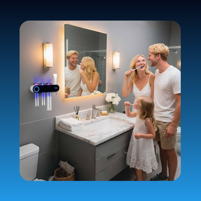 UV Disinfectant Toothbrush Holder