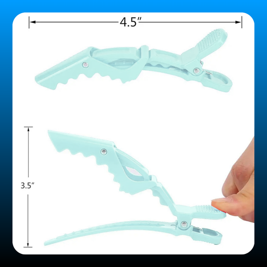Non-slip Grip Clips for Hair Cutting (2 pack)