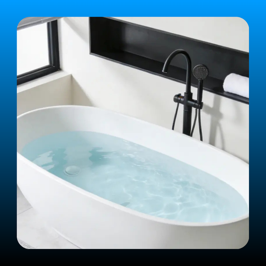 Plug and Cover Bathtub Drain Stopper