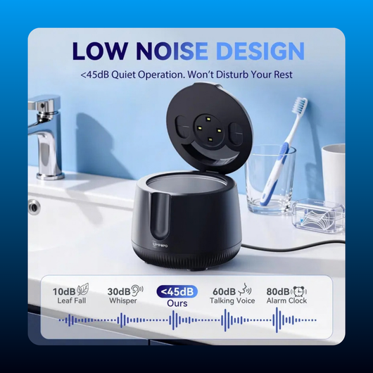 Ultrasonic Retainer and Denture Cleaner