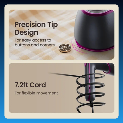 2-in-1 Steam Iron & Clothes Steamer