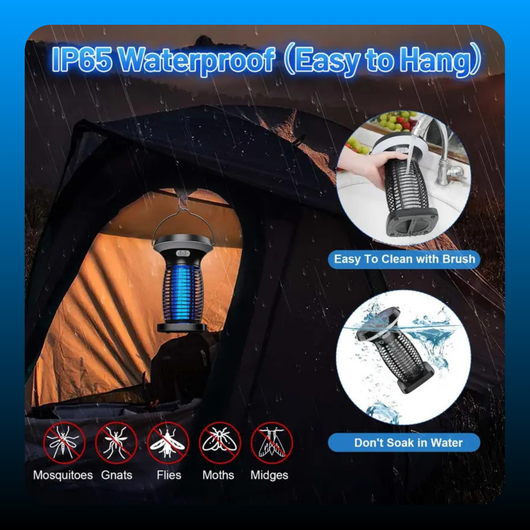 3 in 1 Waterproof Solar Bug Zapper
