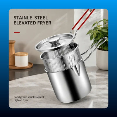 Stainless Steel Mini Deep Fryer Pot