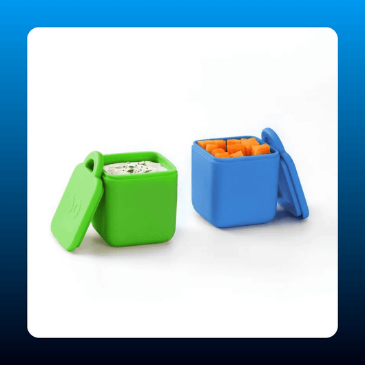 Square Dipping Sauce Containers (2 Pack)