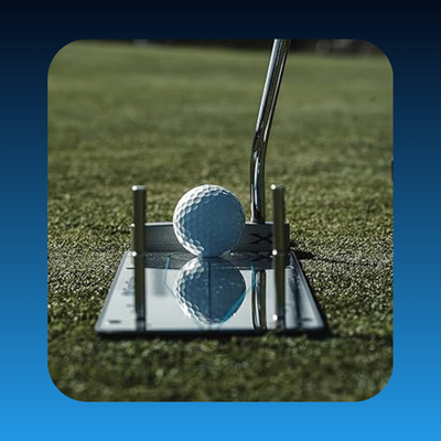 Putting Mirror Golf Training Aid