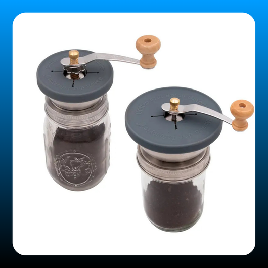 Coffee and Spice Grinder Lid for Mason Jars