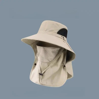 Detachable Outdoor Fishing Face & Cover Hat
