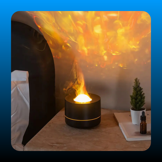 Romantic Ocean Wave Humidifier Lamp & Cool Mist Diffuser