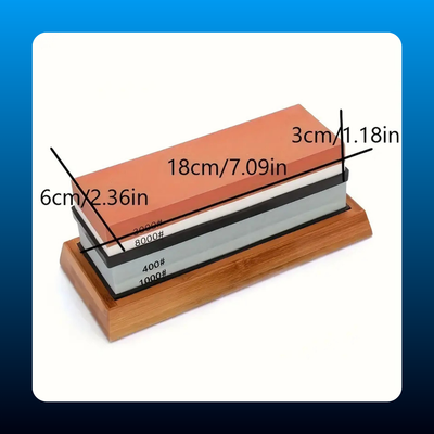 Multi-Grit Whetstone Set for Knives