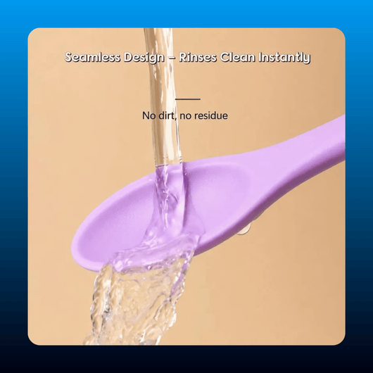 Silicone Makeup Spatula and Cosmetic Scoop