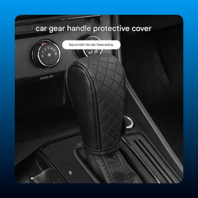 PU Leather Gear Shift Knob Cover
