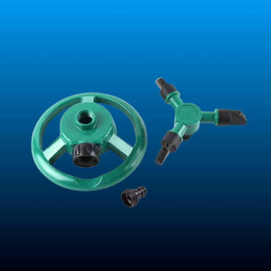 3-Arm ABS Design Garden Sprinkler