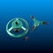 3-Arm ABS Design Garden Sprinkler