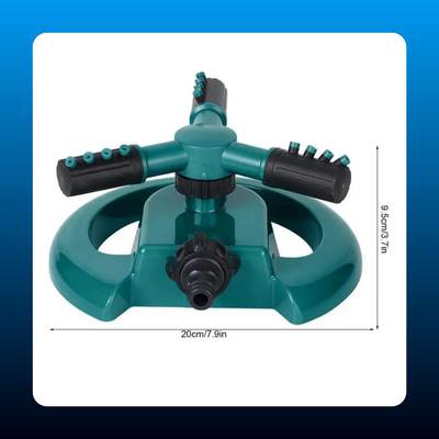 3-Arm ABS Design Garden Sprinkler