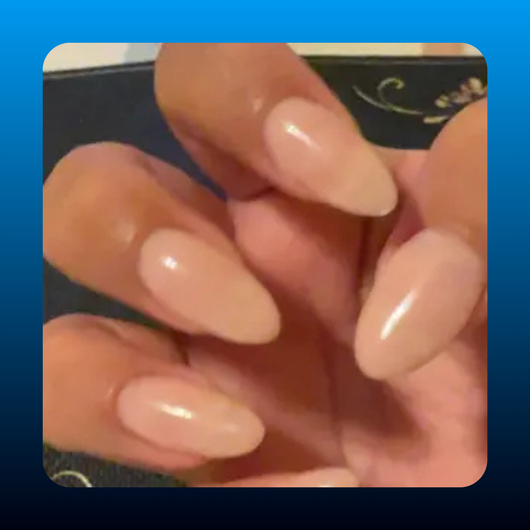 Gel-X Natural Almond Medium Boxed Set of Tips (280pcs)