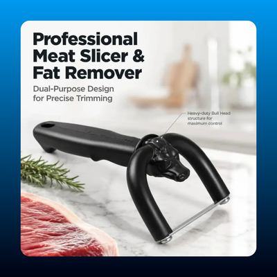 Handheld Meat Fat Trimming Knife