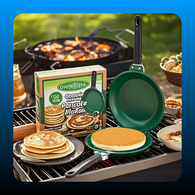 Double-Sided Non-Stick Skillet