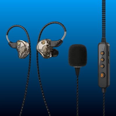 Karaoke Sound Card with In-Ear Monitors