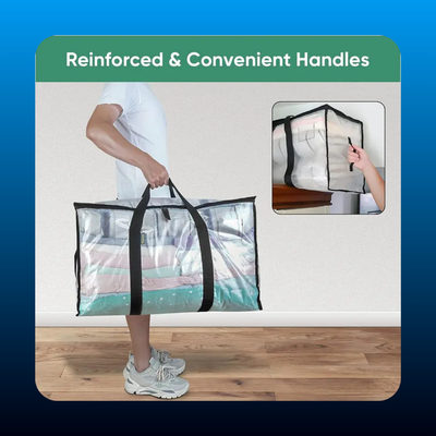 6-Pack Oversized Moving Bags with Reinforced Handles