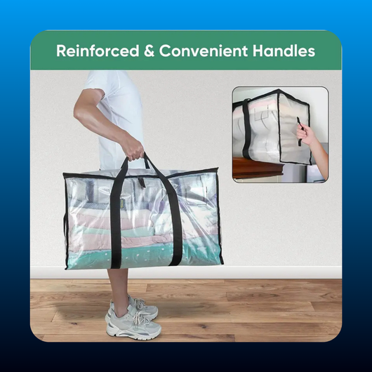 6-Pack Oversized Moving Bags with Reinforced Handles