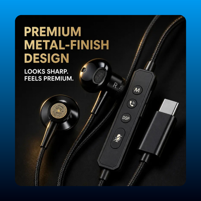 Karaoke Sound Card with In-Ear Monitors