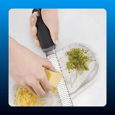Stainless Steel Zester and Cheese Grater