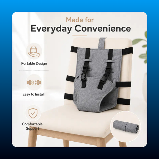 Portable Baby Seat Harness for Dining Chairs