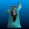 Animated Crawling Ghost Woman Prop