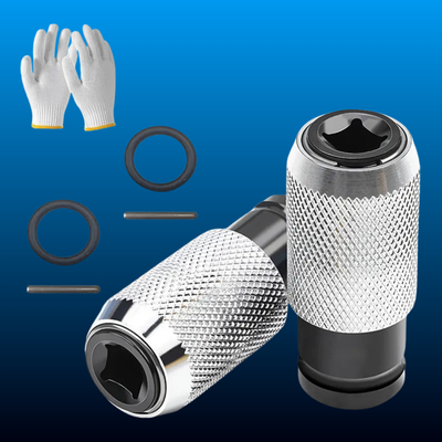 2 Pcs Electric Drill to Electric Hammer Adapter