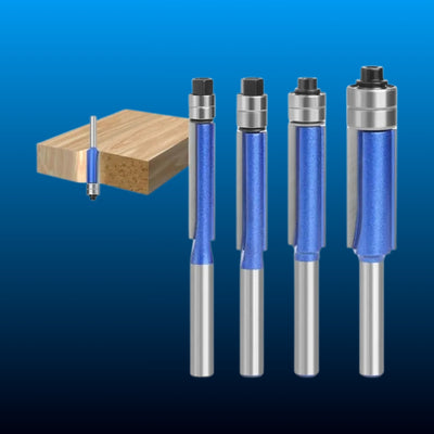 Flush Trim Router Bit with Bearing