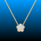 Gold Plated Clover Necklaces for Women