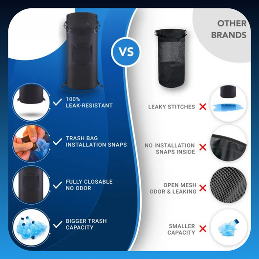 Leak Resistant Boat Trash Bag