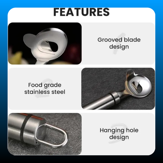 2 PCS Cactus Peeler Spoon