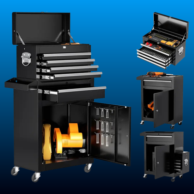 8 Drawer Rolling Tool Chest and Cabinet