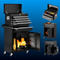 8 Drawer Rolling Tool Chest and Cabinet