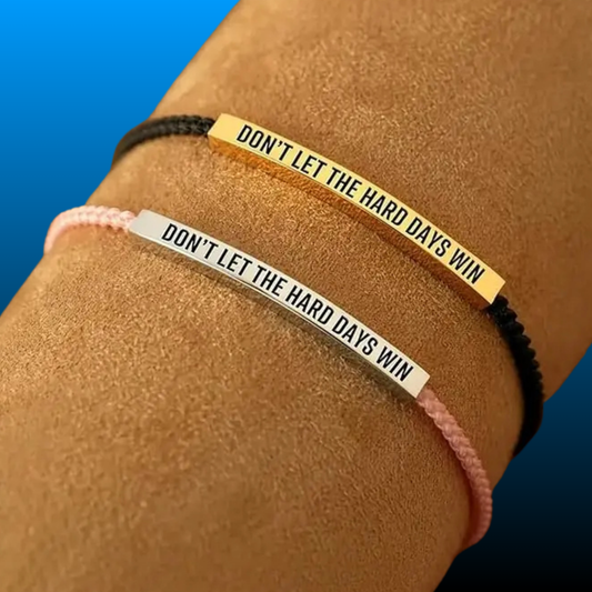 Don't Let The Hard Days Win Bracelet (2 Pack)