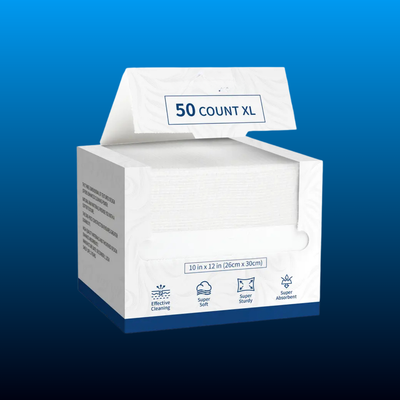 XL Disposable Face Towels (50 Count)
