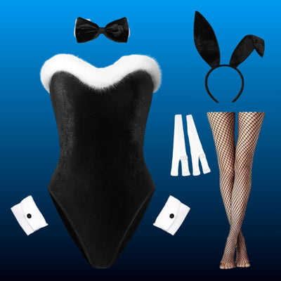 Velvet Bunny Halloween Costume Set