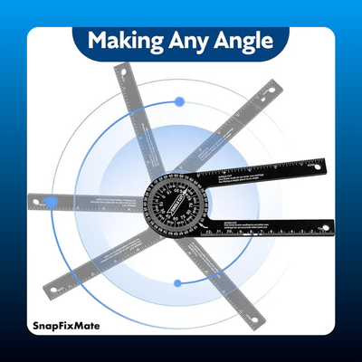 7 Inch Aluminum Miter Saw Protractor