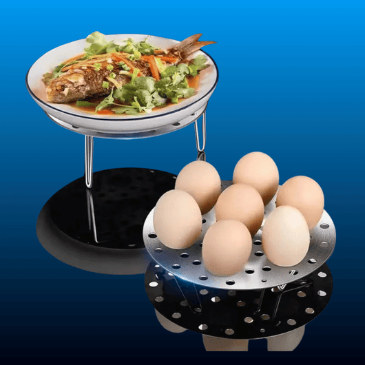 Foldable Stainless Steel Egg Steamer Rack