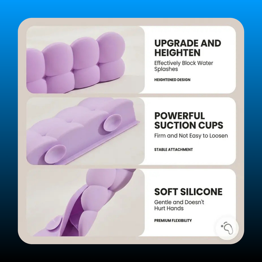 Silicone Sink Splash Guard