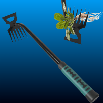 6-Tooth Weed Puller Hoe