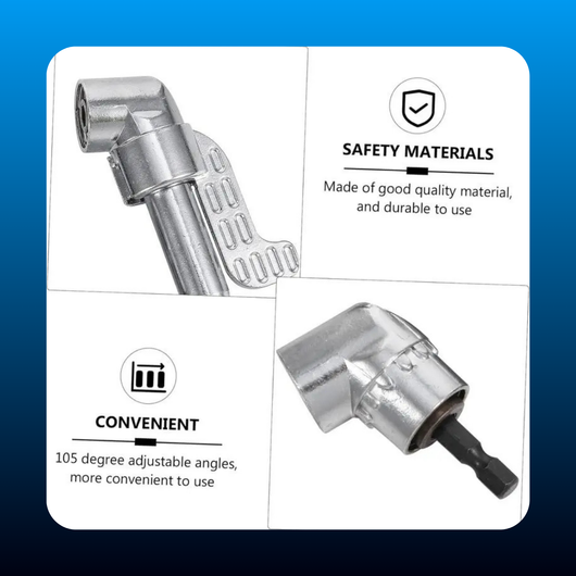 Corner Angled Screwdriver Drill Adapter