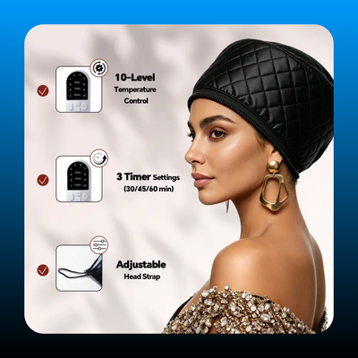 Electric Hair Steamer Cap