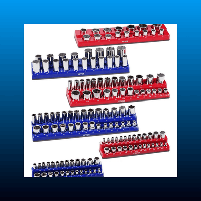 Magnetic Socket Organizer Set