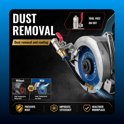 Angle Grinder Water Sprayer Dust Suppressor