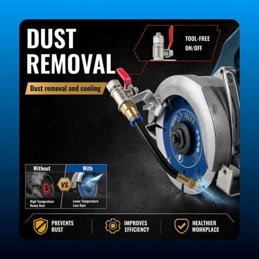 Angle Grinder Water Sprayer Dust Suppressor