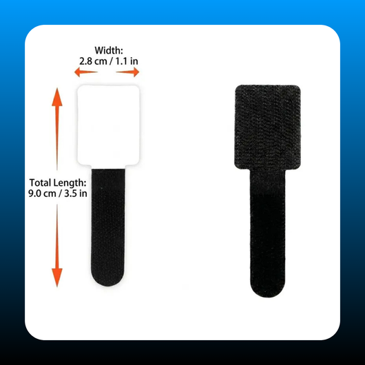 Hook and Loop Cable Ties (10 Pack)